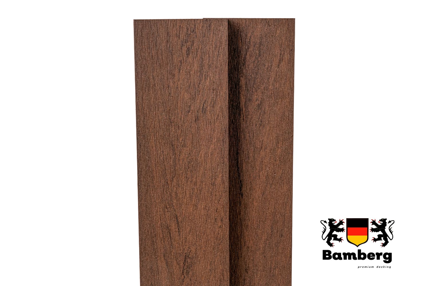 Террасная доска ДПК Bamberg Solid, Brazilian Walnut